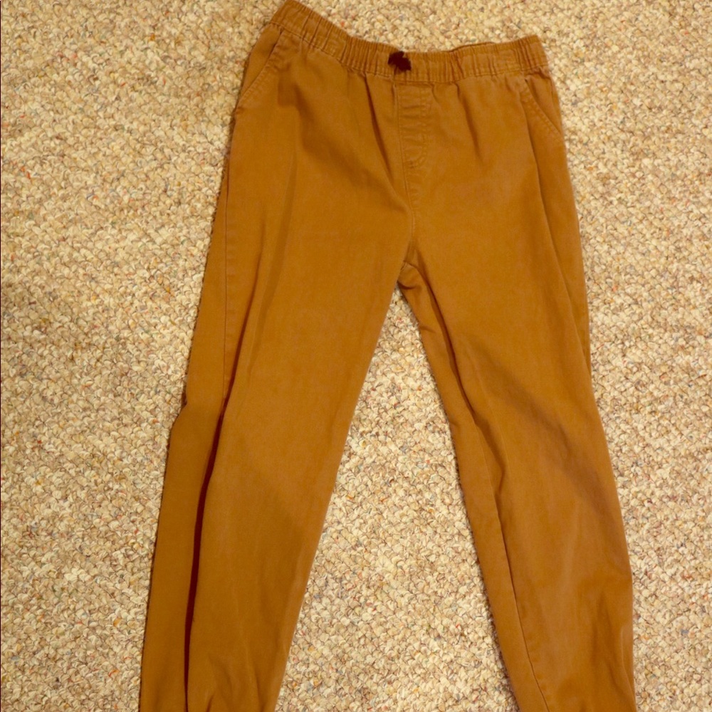 Khaki joggers | boys L (14-16)